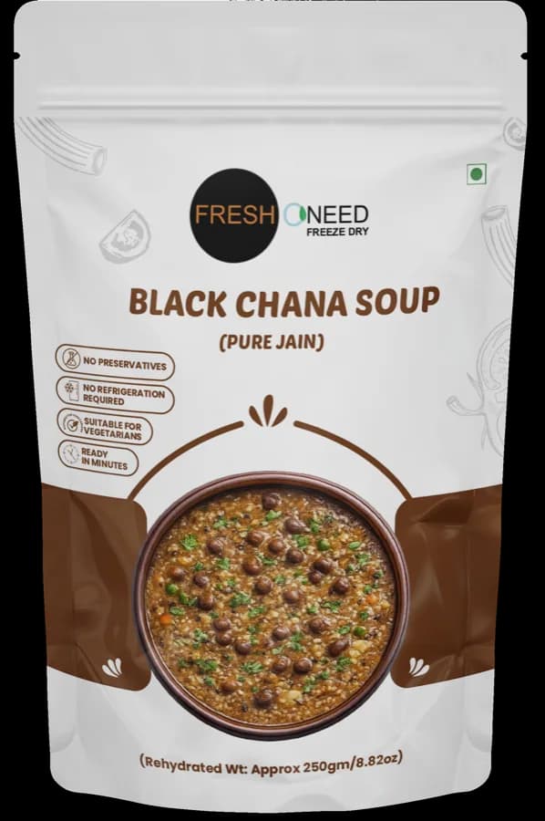 Black Chana Soup (Jain)