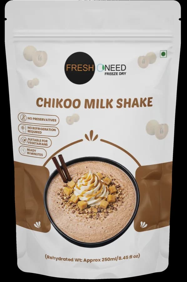 Chikoo Milk Shake
