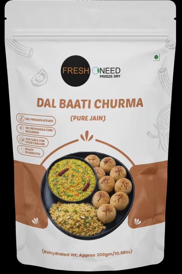 Dal Baati Churma (Jain)