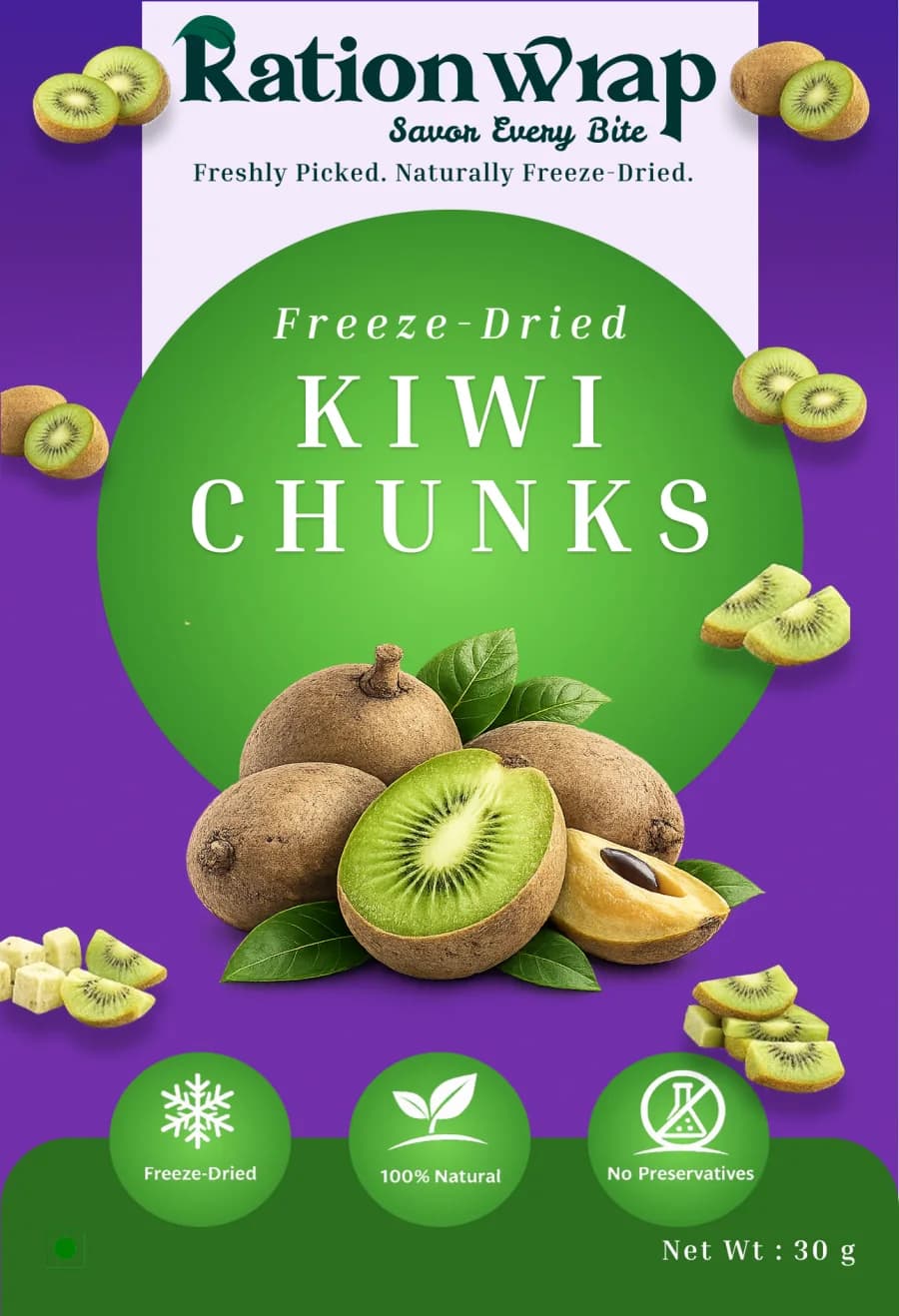 Kiwi Chunks — front of pack