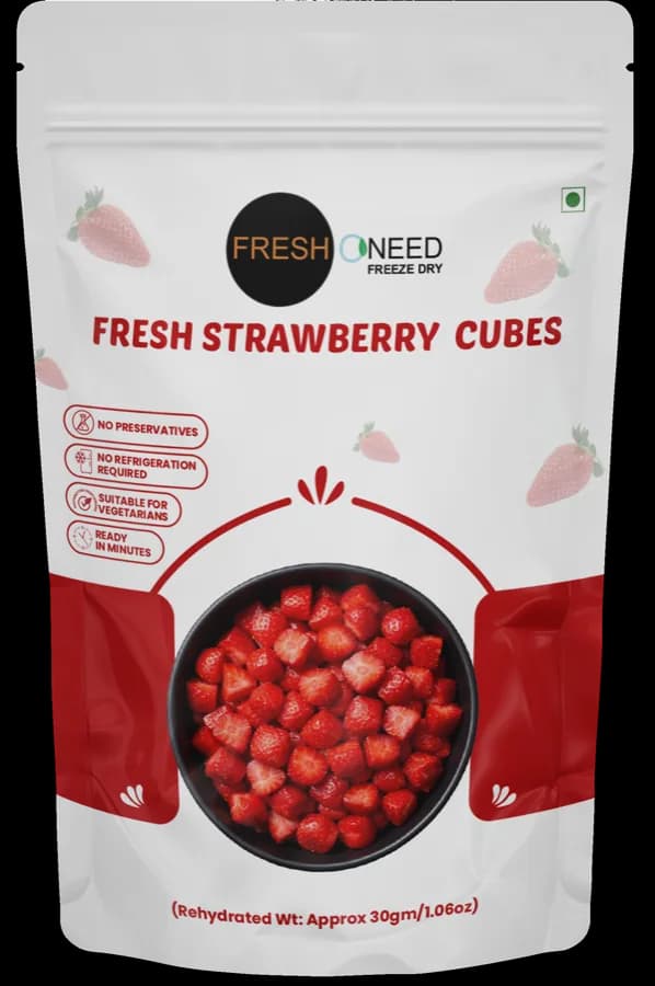 Strawberry Chunks — front of pack