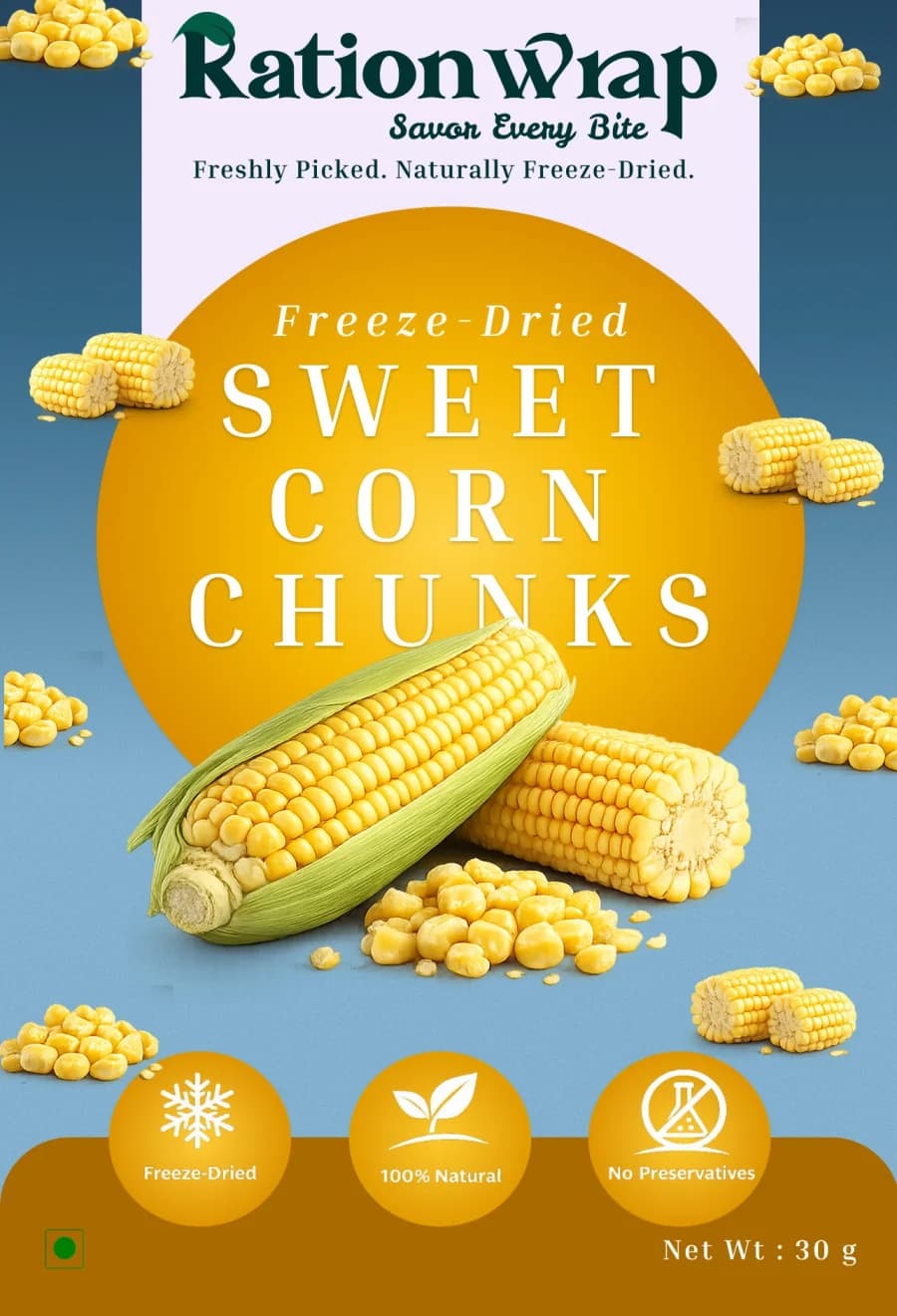Sweet Corn Chunks — front of pack