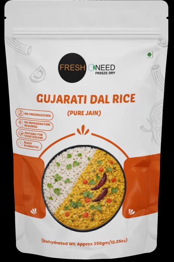 Gujarati Dal Rice (Jain)