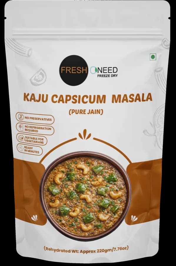 Kaju Capsicum Masala (Jain)