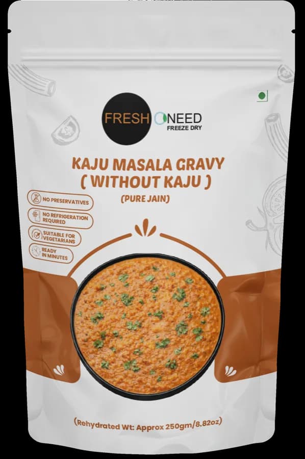 Kaju Masala Gravy (Without Kaju) (Jain)