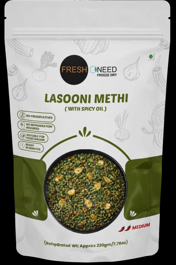 Lasooni Methi