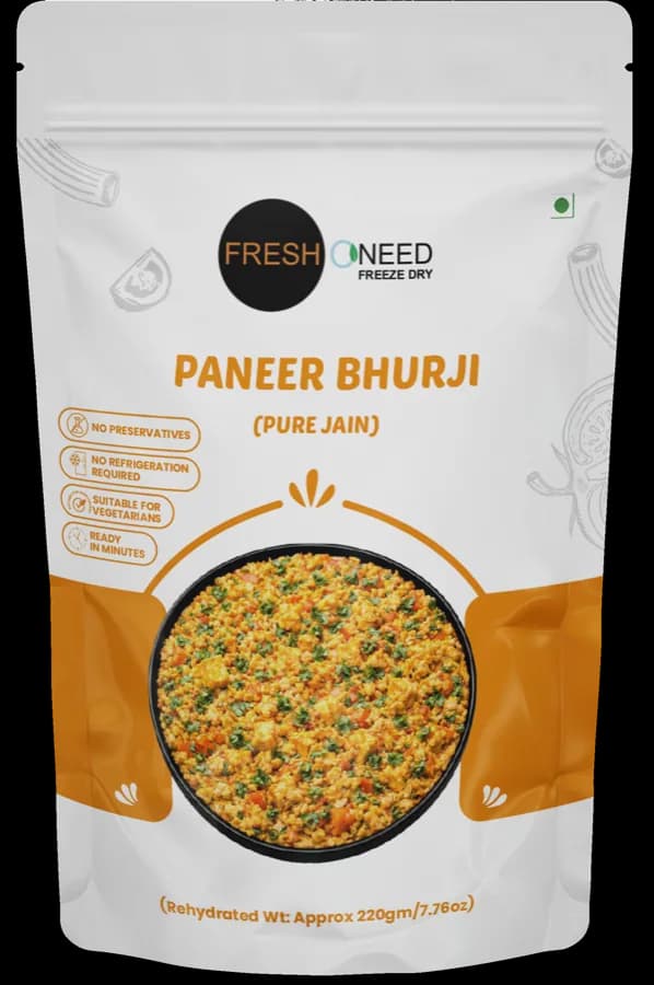 Paneer Bhurji (Jain)