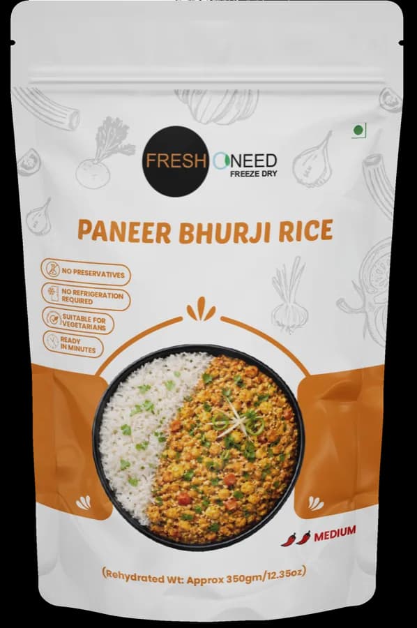 Paneer Bhurji Rice