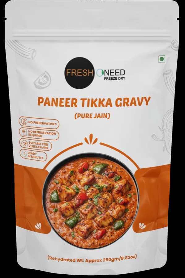 Paneer Tikka Gravy (Without Paneer) (Jain)