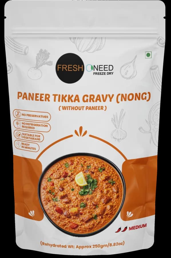 Paneer Tikka Gravy (Without Paneer)