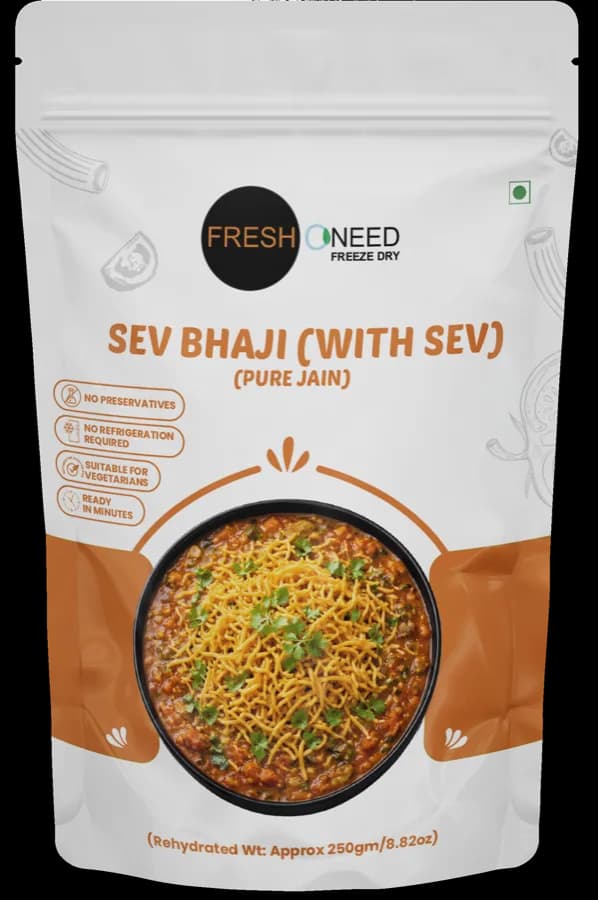 Sev Bhaji (With Sev) (Jain)