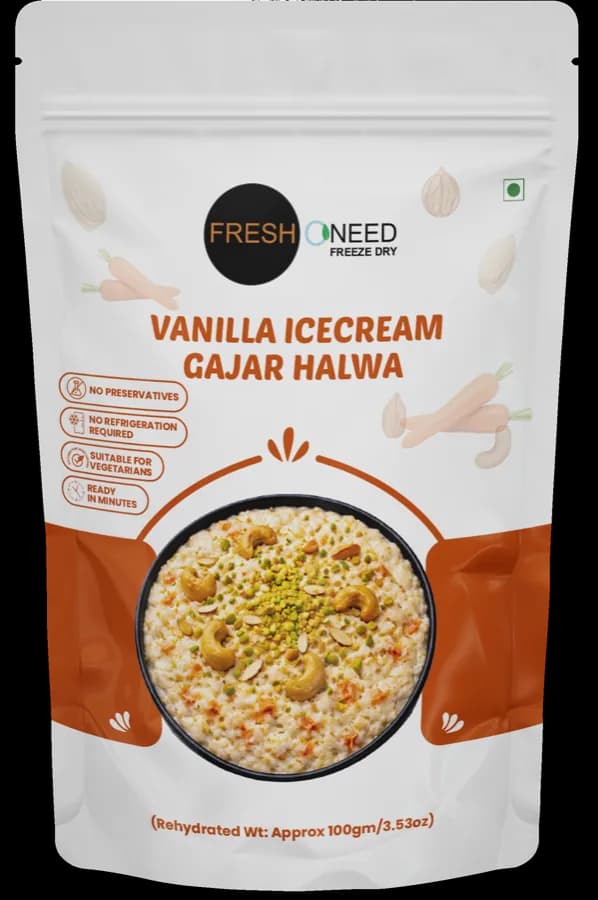 Vanilla Gajar Halwa