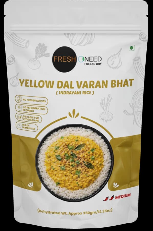 Yellow Dal Varan Bhat