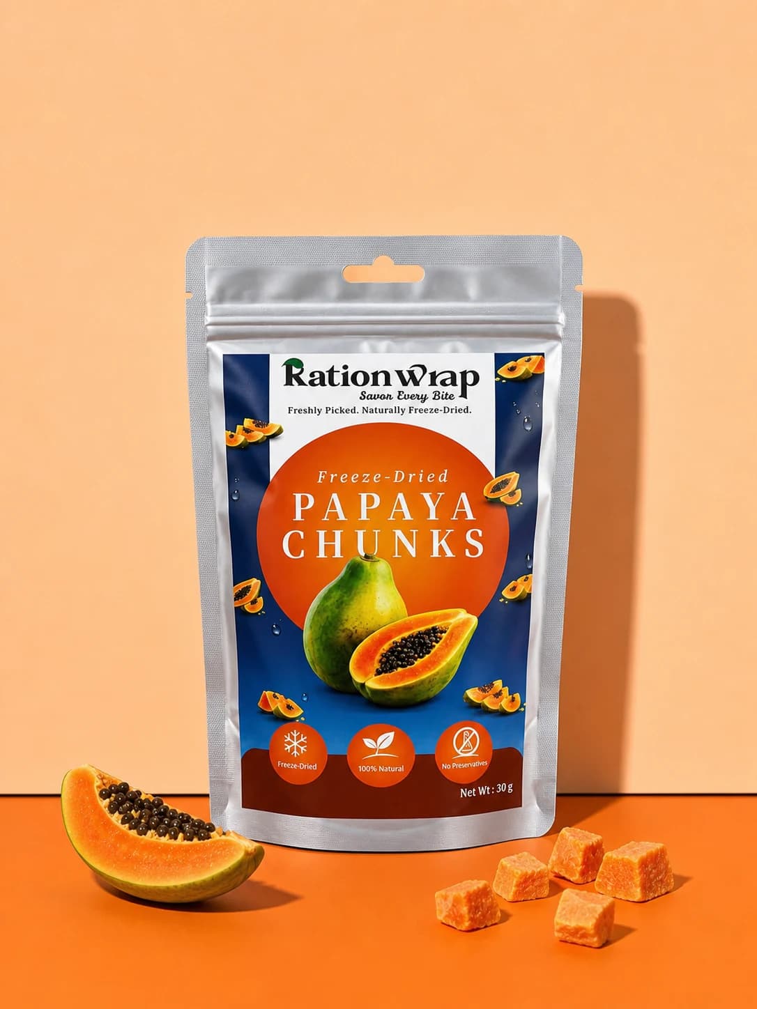 Papaya Chunks