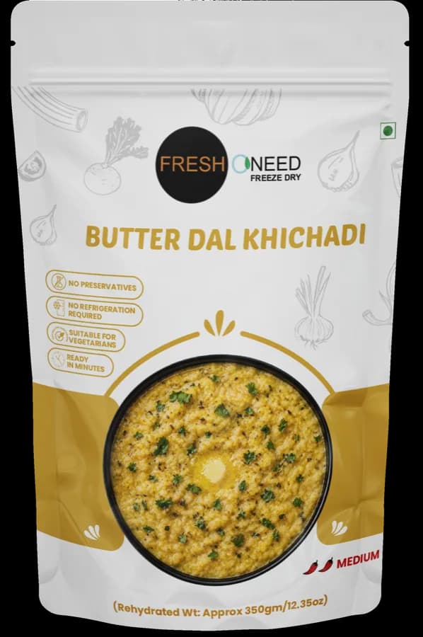 Butter Dal Khichdi