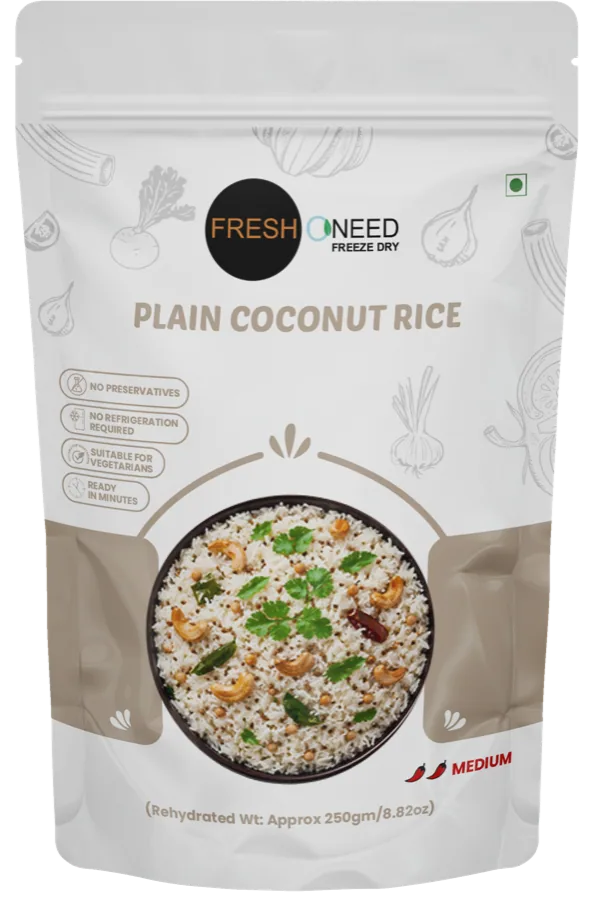 Plain Coconut Rice — front of pack