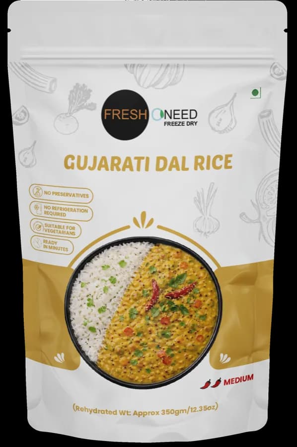 Gujarati Dal Rice — front of pack