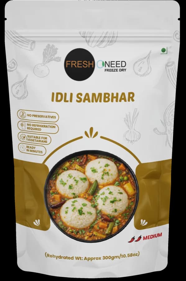 Idli Sambar — front of pack