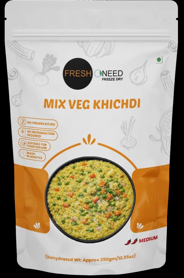 Mix Veg Khichdi — front of pack