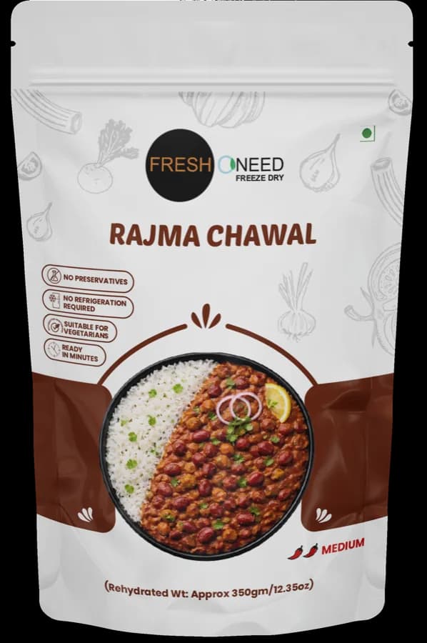 Rajma Chawal — front of pack